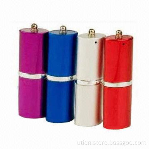 New arrival lipstick-shaped USB flash drive with real capacity